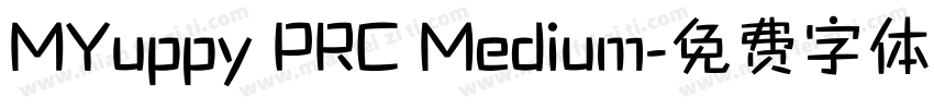 MYuppy PRC Medium字体转换